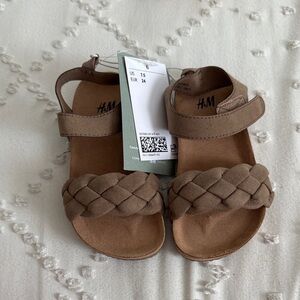 H&M Kids Tan Braided Sandals